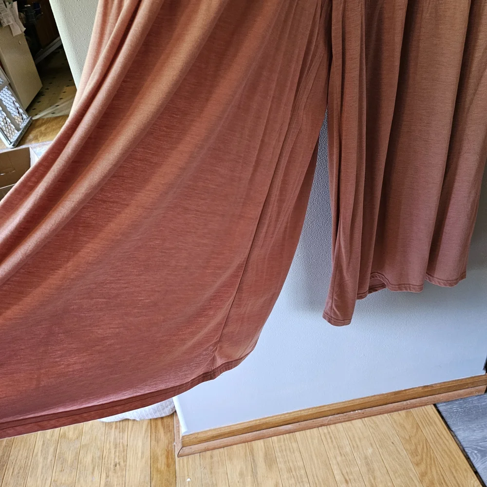 Cider S-Pink Wide Leg Pants - Picture 5 of 6